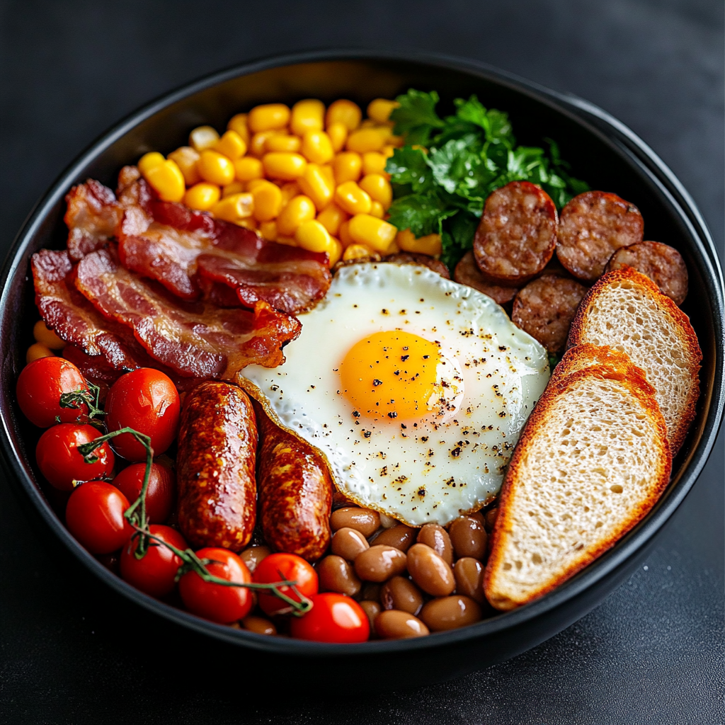 Slow Cooker Full Breakfast